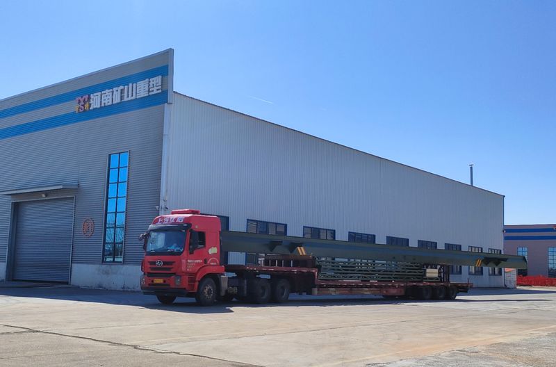 電動(dòng)葫蘆門式起重機(jī) MHxh5t17.9m 制作完成，發(fā)往南京交付客戶使用