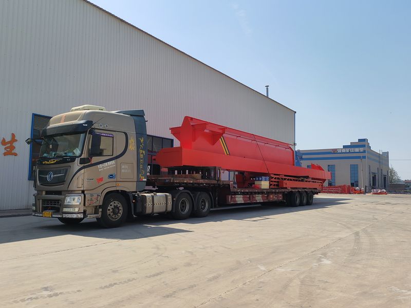 電動葫蘆門式起重機 MHxh16t—32m 制作完成，發(fā)往新疆交付客戶使用。