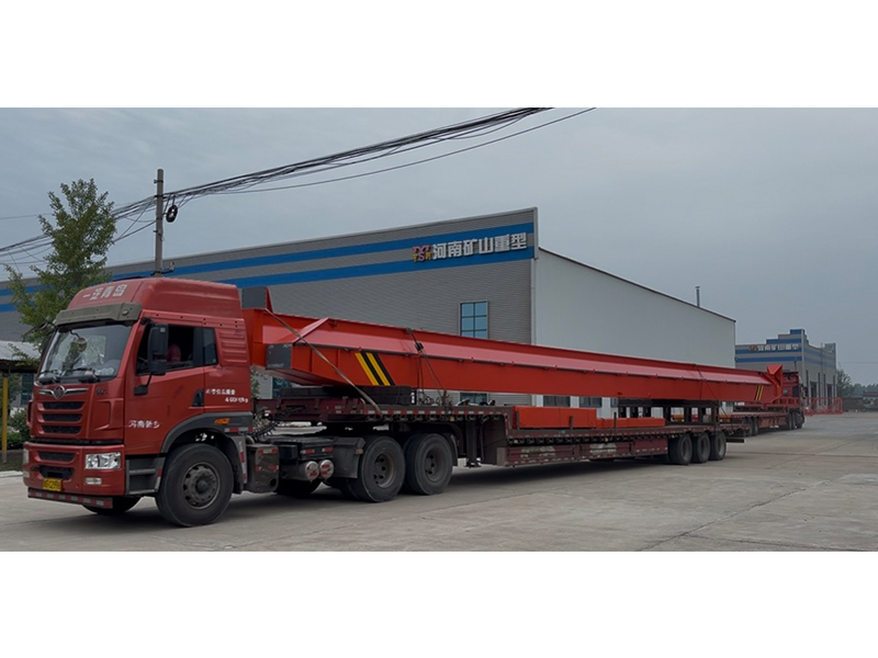 電動單梁起重機 LD5t-26.72m 制作完成 裝車發(fā)出